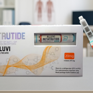 Alluvi retatrutide 40mg and 20mg injection pen UK — buy pharmaceutical-grade triple agonist GLP-1 weight loss pen online