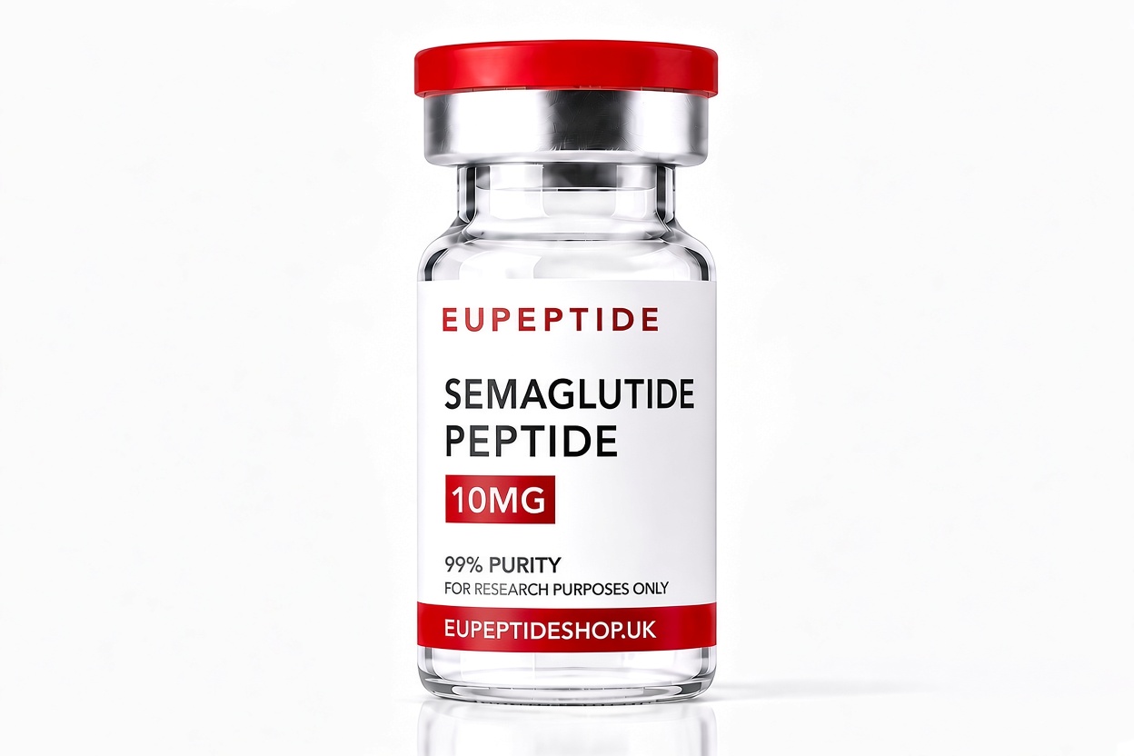Semaglutide peptide 10mg research peptide vial